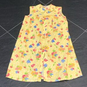 Yellow Vintage House Dress Size M by Koffee Kasual